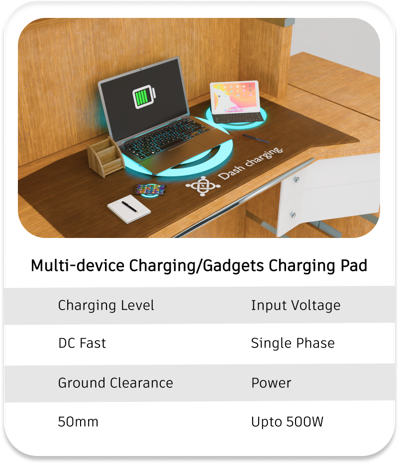 Dash Dynamic - Wireless Charging for Electric Vehicles